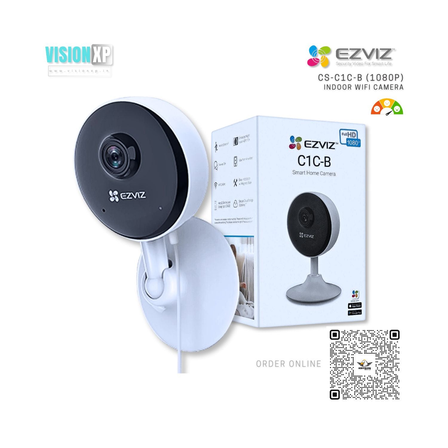 Ezviz C1C-B Smart Home WiFi Camera Ezviz C1C-B Smart Home WiFi Camera